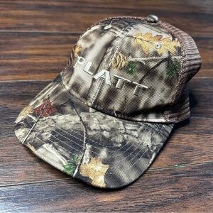 Platt Camo Mesh Snapback Hat